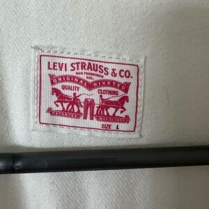 Levi's White Boot Cut jumpsuit